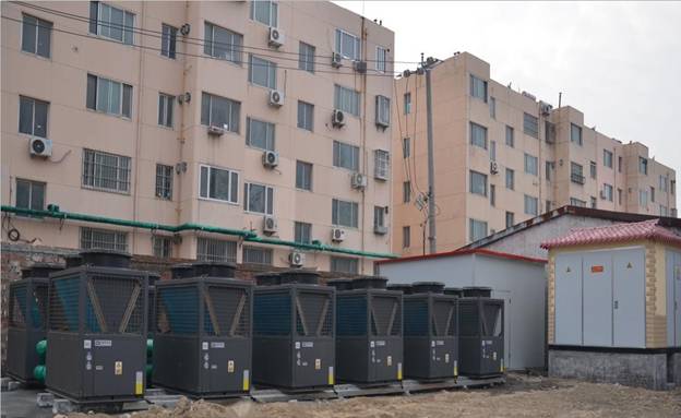 平度市抽纱厂职工家属楼-空气源热泵